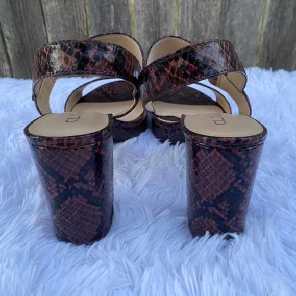 NIB Laundry Python Platform Sandals - Picture 5 of 10